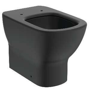 Vas WC stativ Ideal Standard Connect Tesi AquaBlade negru mat