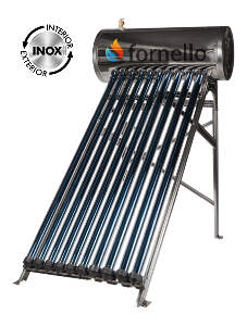 Panou solar presurizat compact FORNELLO SPP-470-H58/1800-10-c cu 10 tuburi vidate si boiler din inox de 95 litri
