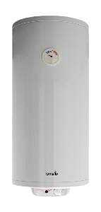 Boiler electric Fornello Titanium Plus 50 litri SLIM, 2000 watt, reglaj extern al temperaturii, emailat cu titan, cablu, stecher, supapa de siguranta