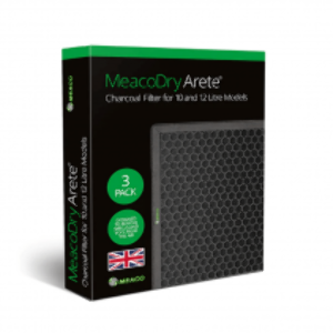 Set 3 filtre Carbon Activ combatibile cu Meaco AreteOne 10L si AreteOne 12L