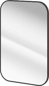 Oglinda dreptunghiulara Deante Mokko, 50 cm, rama negru mat