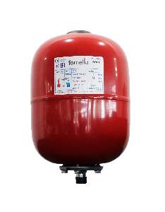 Vas expansiune termic Fornello 8 litri, vertical culoare rosu, presiune maxima 10 bar, membrana EPDM