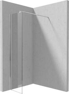 Paravan dus profil crom walk-in sticla securizata 30x200 cm, Deante Kerria Plus