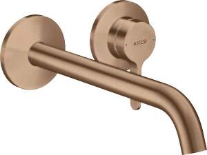Baterie lavoar incastrata red gold periat Hansgrohe Axor One
