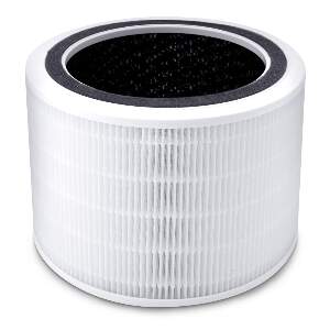 Filtru purificator de aer LEVOIT Core 200S, 3 in 1, Pre filtru, Filtru HEPA, Filtru de Carbon activ , Alb