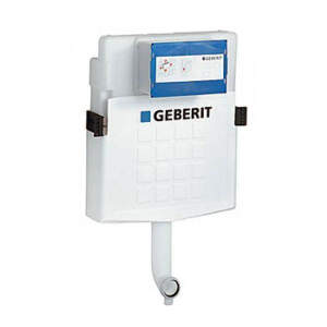 Rezervor wc ingropat Geberit, Sigma, pentru vas WC stativ, actionare din fata, (UP720), 8 cm