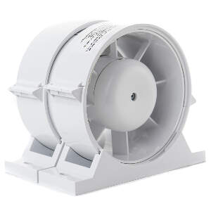 Ventilator axial de tubulatura cu set de fixare PRO 5 Garantie 5 ani, Debit 125mc/h, Motor Long Life 40000h, Ø125mm