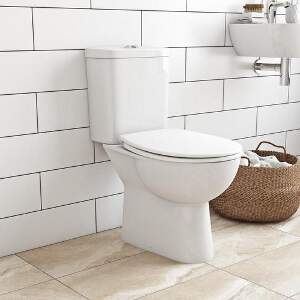 Set vas wc toaleta cu rezervor si capac softclose Grohe Bau Ceramic-39347000